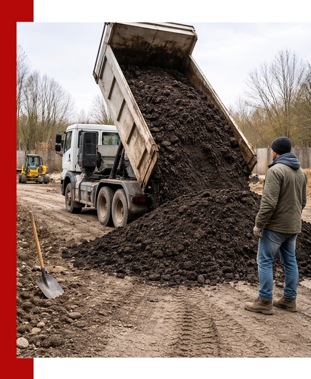 Доставка чернозема навалом в Похвистневе быстро и выгодно