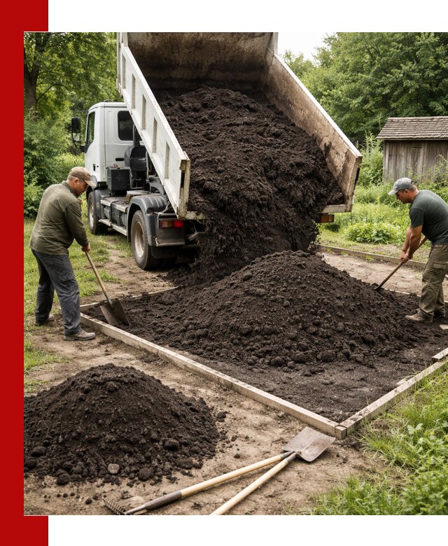 Купить чистый чернозем для огорода с доставкой в Похвистневе