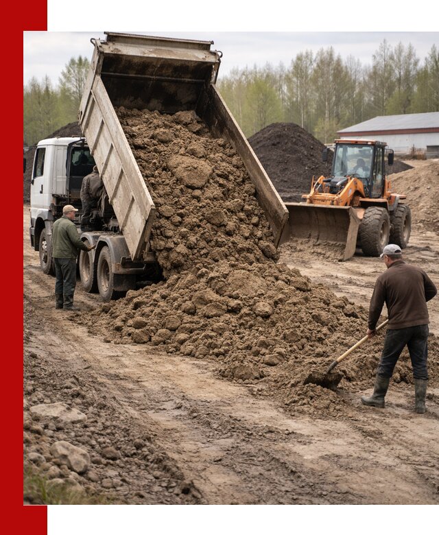 Доставка глин и суглинков в Похвистневе оптом и вкрай