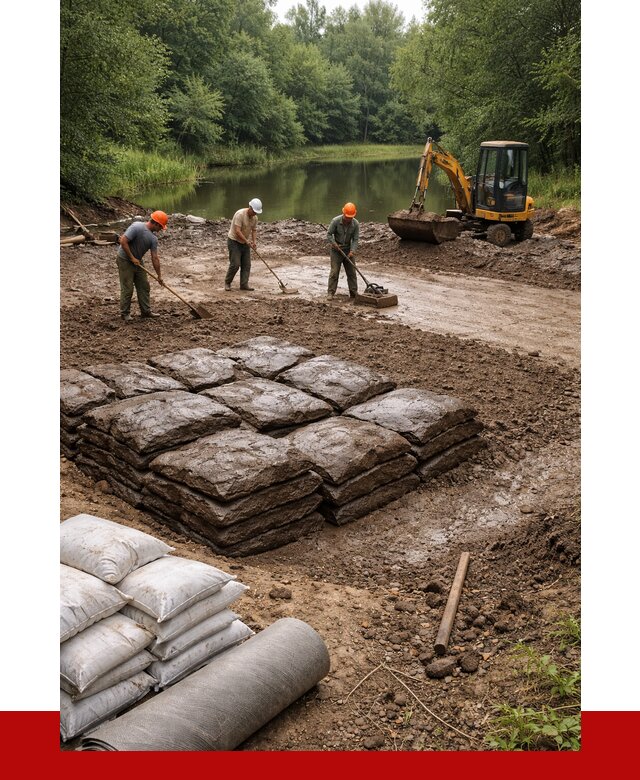 Купить глину для пруда в Похвистневе от 4613 р. с доставкой | ПРОНЕРУДПхв