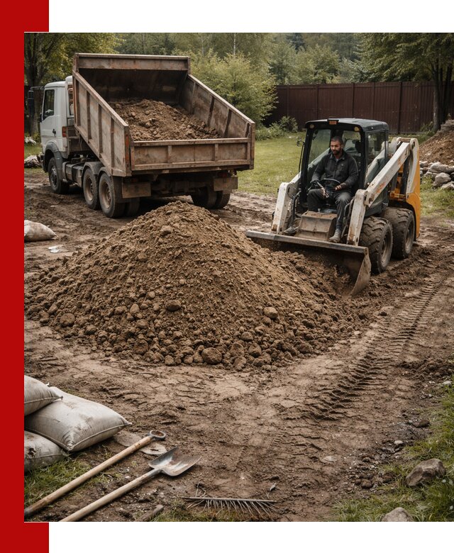 Суглинок для планировки участков в Похвистневе с доставкой и выгрузкой