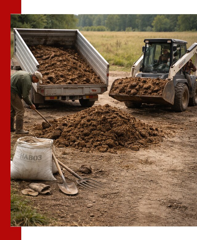 Доставка конского навоза в Похвистневе с разгрузкой и доставкой на объект