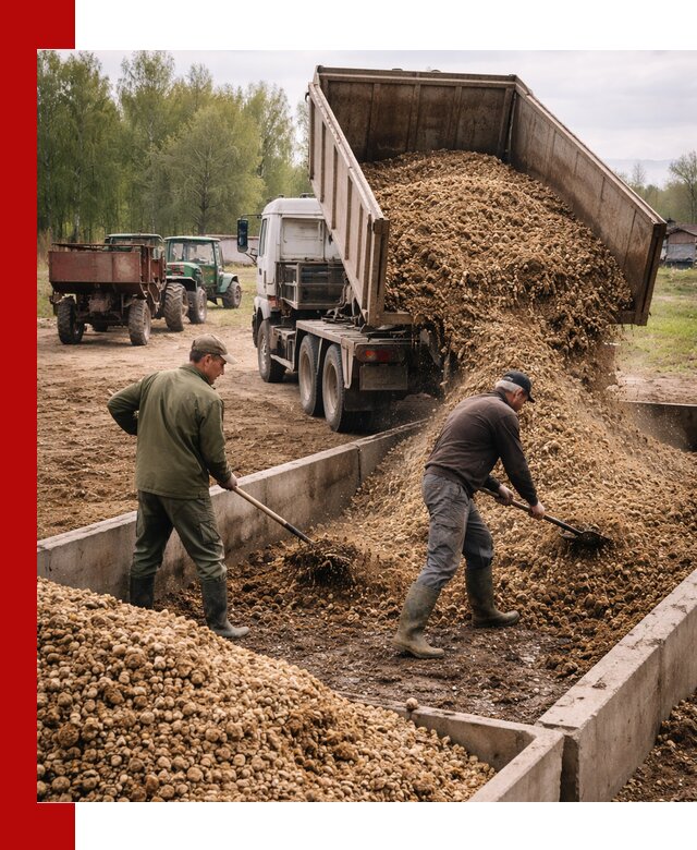Куриный помет с доставкой в Похвистневе оптом и в розницу