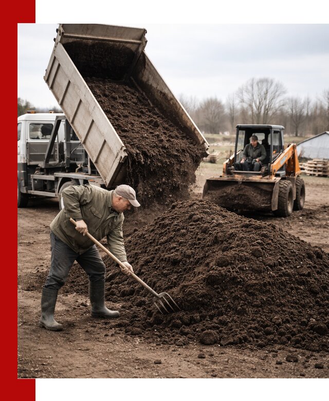 Доставка и продажа перегноя в Похвистневе быстро и дешево