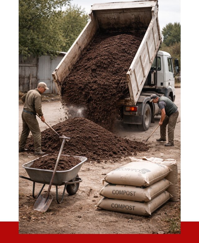 Купить компост в Похвистневе от 4306 р. за куб с доставкой | ПРОНЕРУДПхв