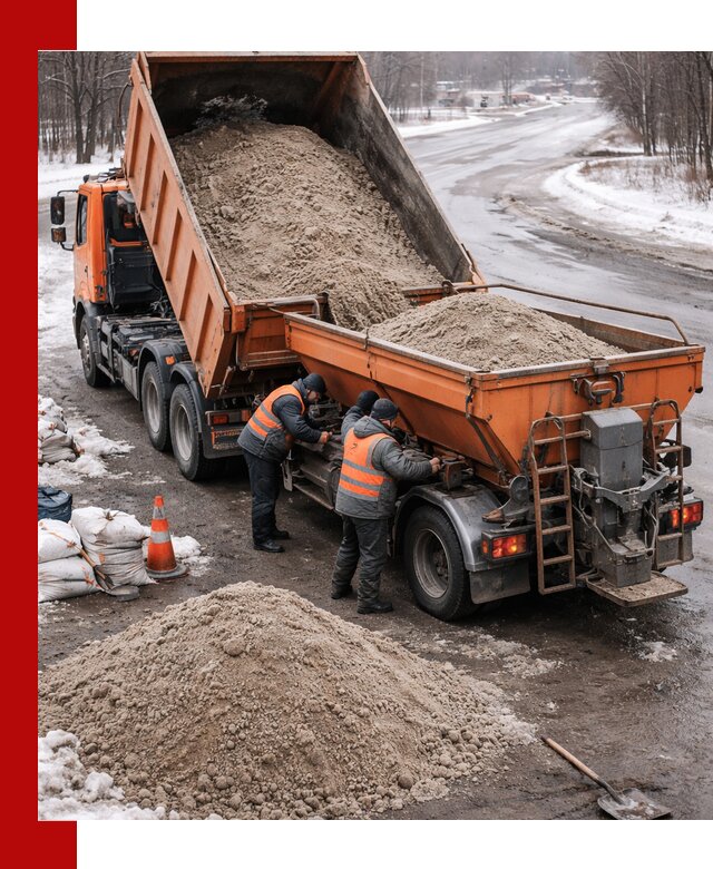 Поставка и вывоз пескосоля в Похвистневе оптом и в розницу