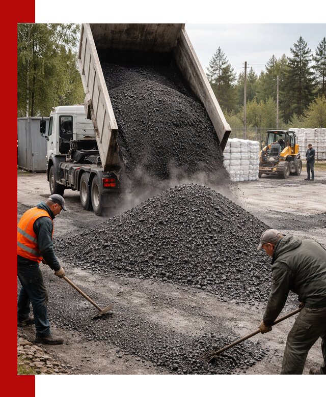 Доставка и продажа асфальтного гранулята в Похвистневе