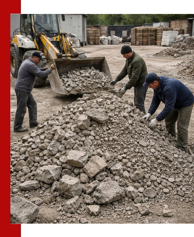 Демонтаж и вывоз бой бетона в Похвистневе