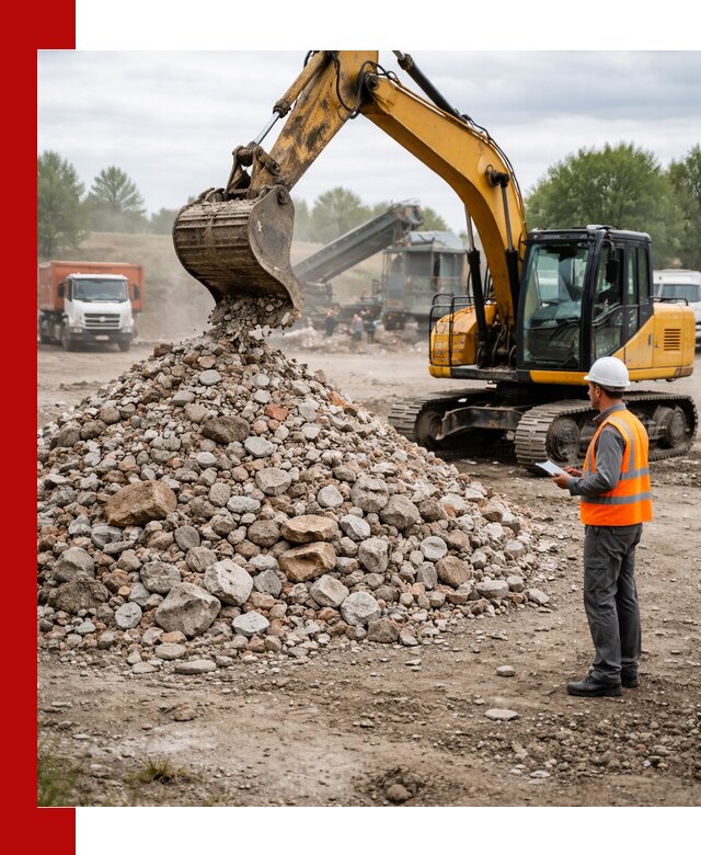 Доставка и вывоз строительного боя в Похвистневе