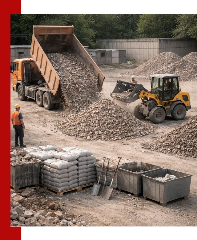 Вторичные материалы для отсыпки в Похвистневе — поставка и доставка