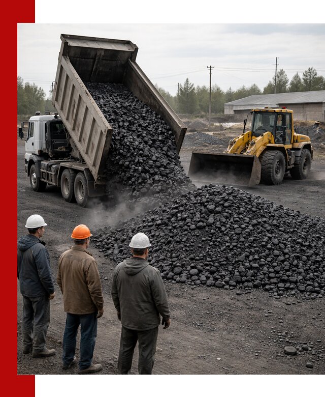 Доставка угля антрацита в Похвистневе с самосвалами и погрузкой