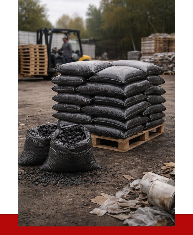 Купить уголь в мешках с доставкой в Похвистневе от 7689 р. | ПРОНЕРУДПхв