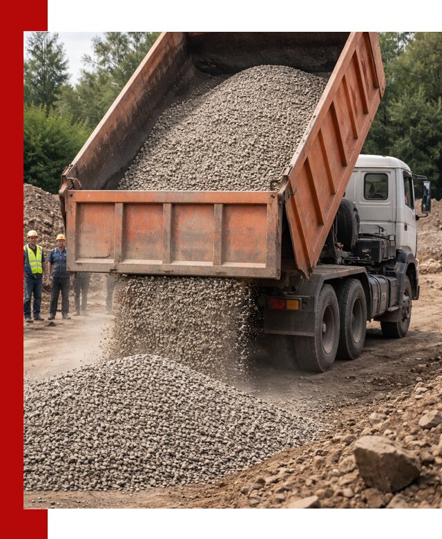 Доставка сыпучих материалов самосвалом в Похвистневе быстро и надежно