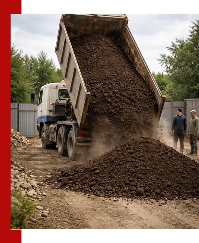 Доставка самосвалом 10 кубов в Похвистневе быстро и надёжно