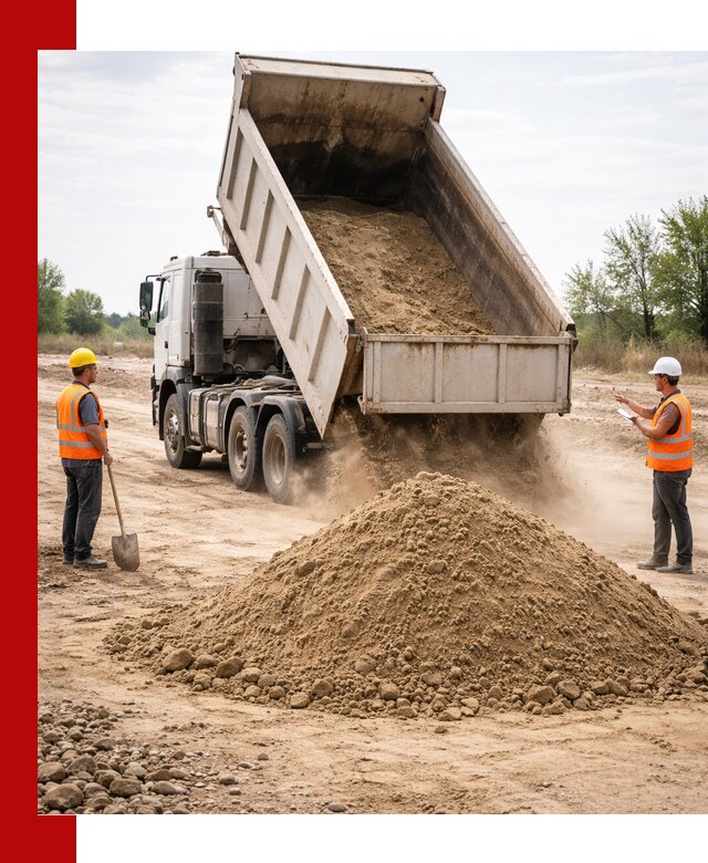 Доставка самосвалом 15 кубов в Похвистневе за город и по городу