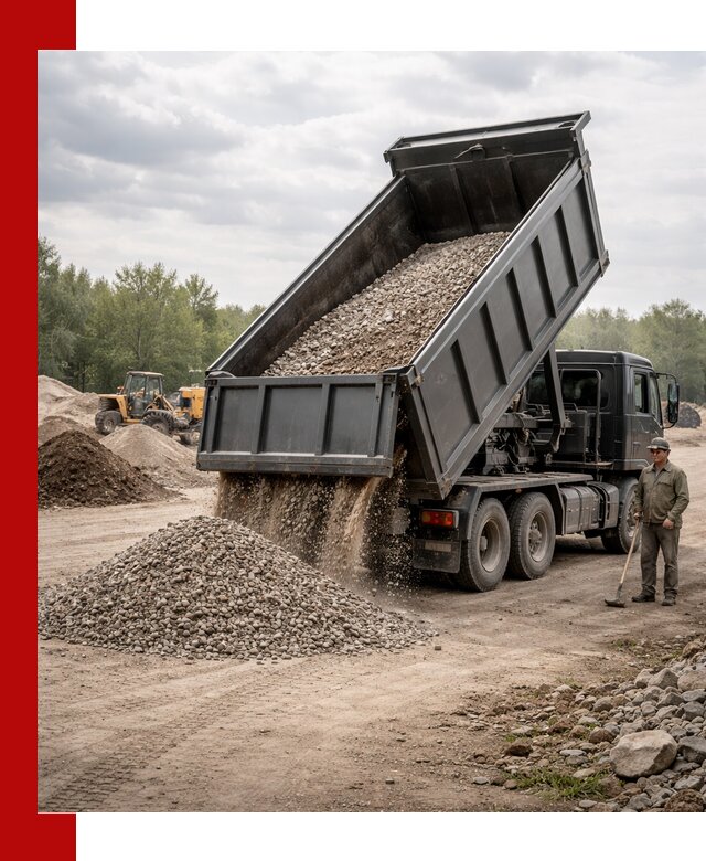 Доставка самосвалом 30 м3 по выгодным ценам в Похвистневе