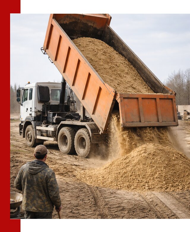 Аренда самосвала 20 тонн для перевозки грузов в Похвистневе