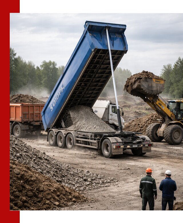 Аренда тонар 40 тонн в Похвистневе с доставкой материалов