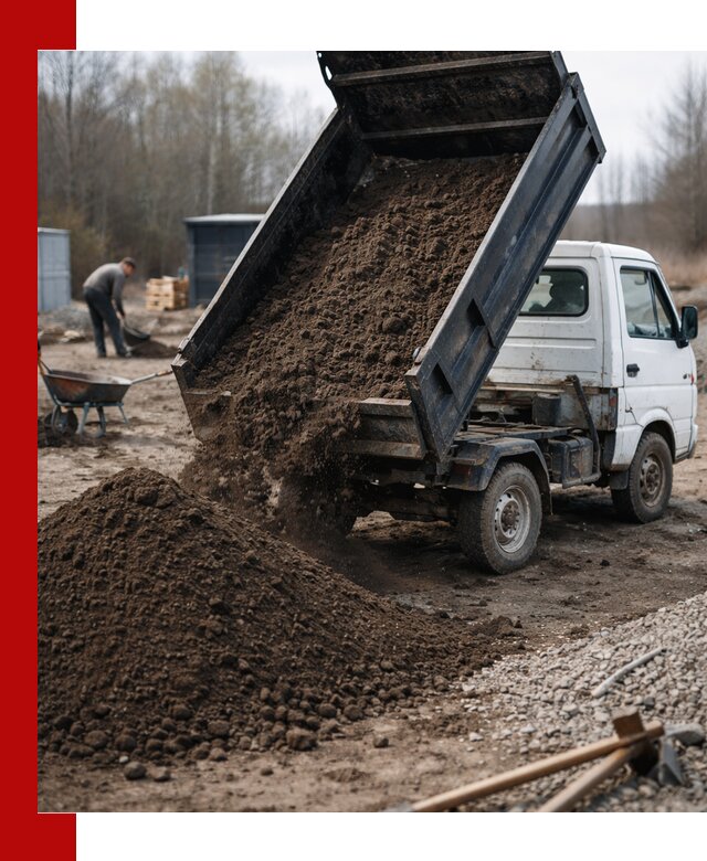 Аренда минисамосвала в Похвистневе для доставки сыпучих материалов