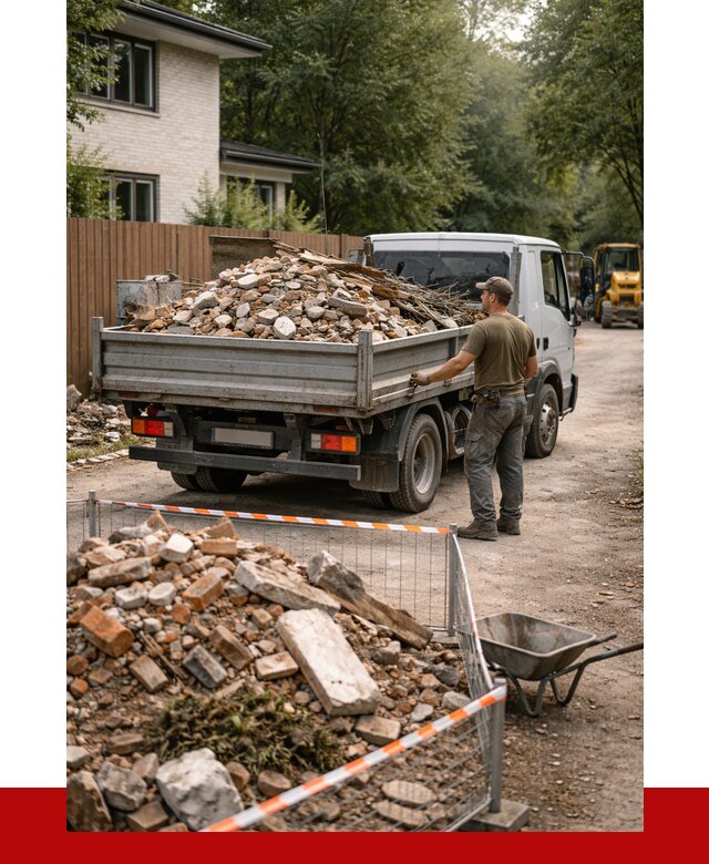 Вывоз строительного мусора с погрузкой в Похвистневе от 7689 р | ПРОНЕРУДПхв