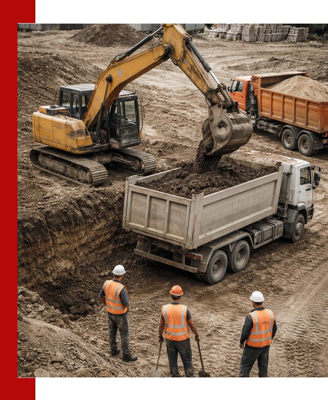 Разработка грунта для строительства и благоустройства в Похвистневе