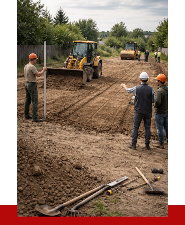 Планировка участка грунтом в Похвистневе от 4613 р ПРОНЕРУДПхв