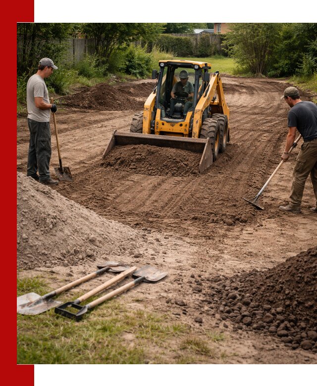 Планировка участка грунтом с вывозом и доставкой в Похвистневе