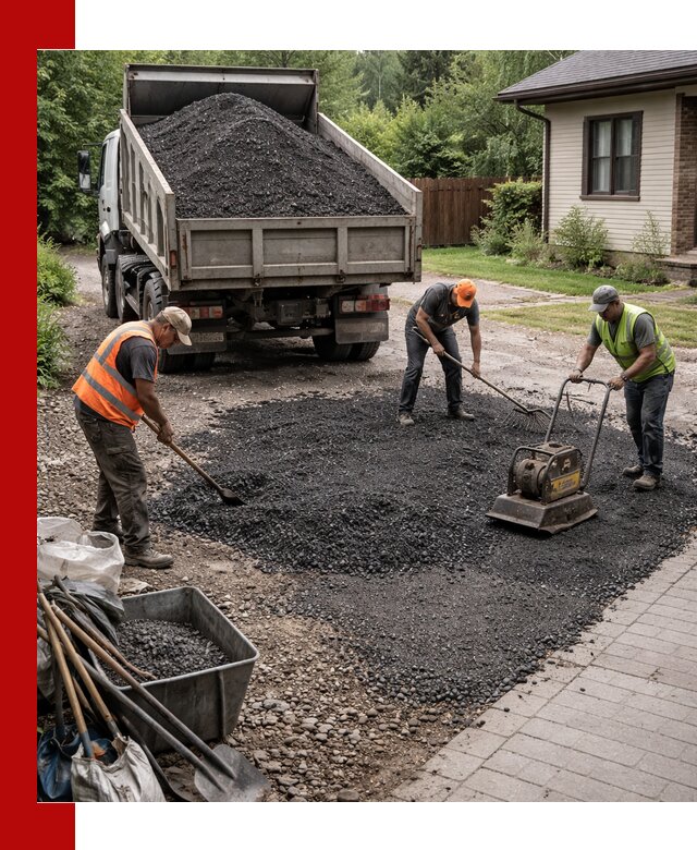 Асфальтовая крошка для двора с доставкой в Похвистневе